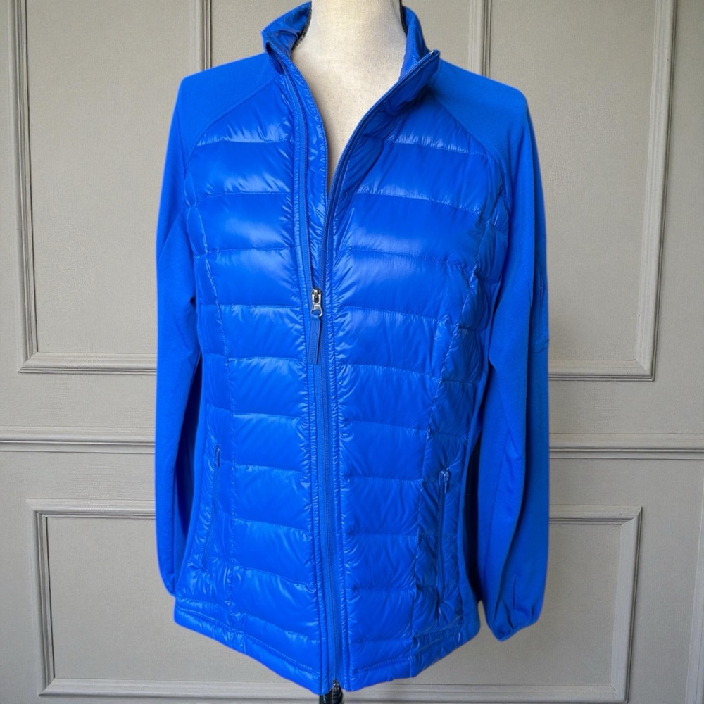 Calvin Klein Performance-Women’s XL down filled asymmetrical zip jacket. EUC! - Picture 6 of 16